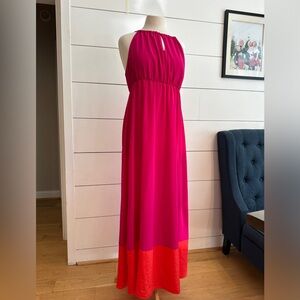 Old Navy colorblock maxi dress